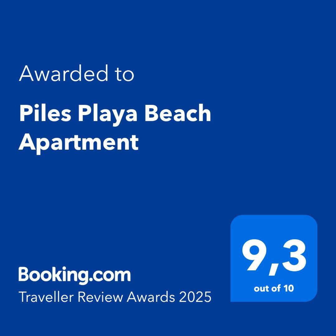 Piles Playa Beach Apartment Экстерьер фото